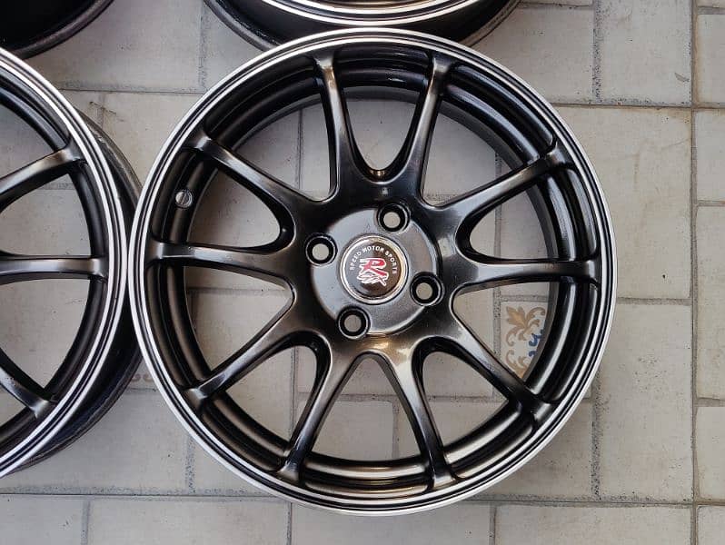 15 inch Slightly Used Alloy Wheels (Imported) 14