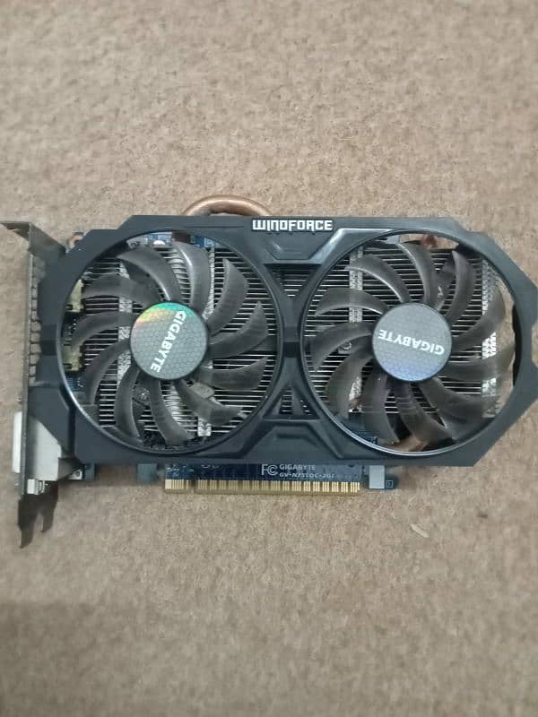 NVIDIA GEFORCE GTX 750 TI (SLIGHTLY NEGOTIATABLE) 0