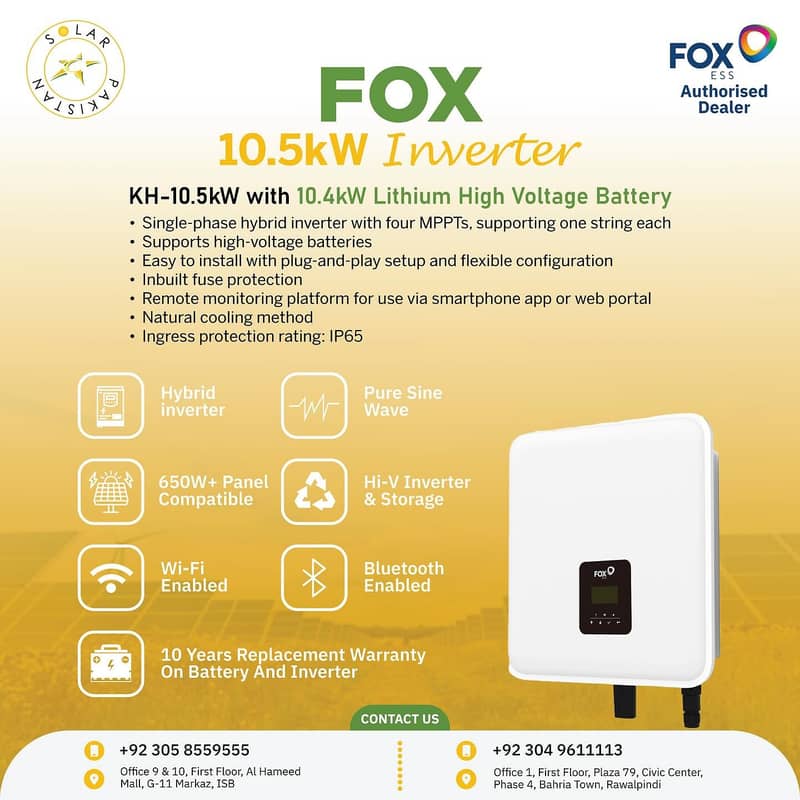 Fox On Grid Inverters /10kw / 15KW/17KW/20KW / On grid Inverter 0