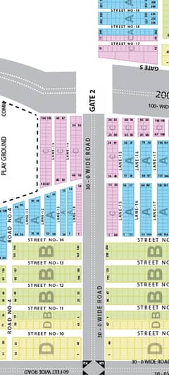 84 Sq Yd Commercial plot Sale in Saadi Town Block 2 Scheme 33 Karachi