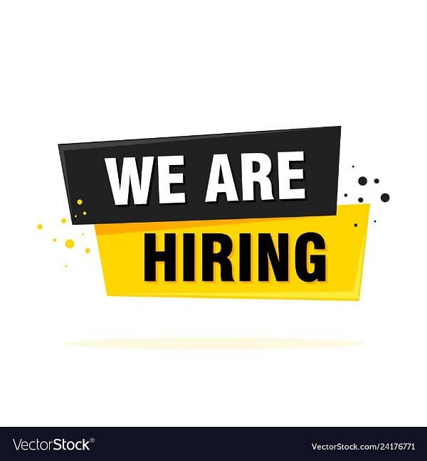 Fresh & Exp staff required for office work 0