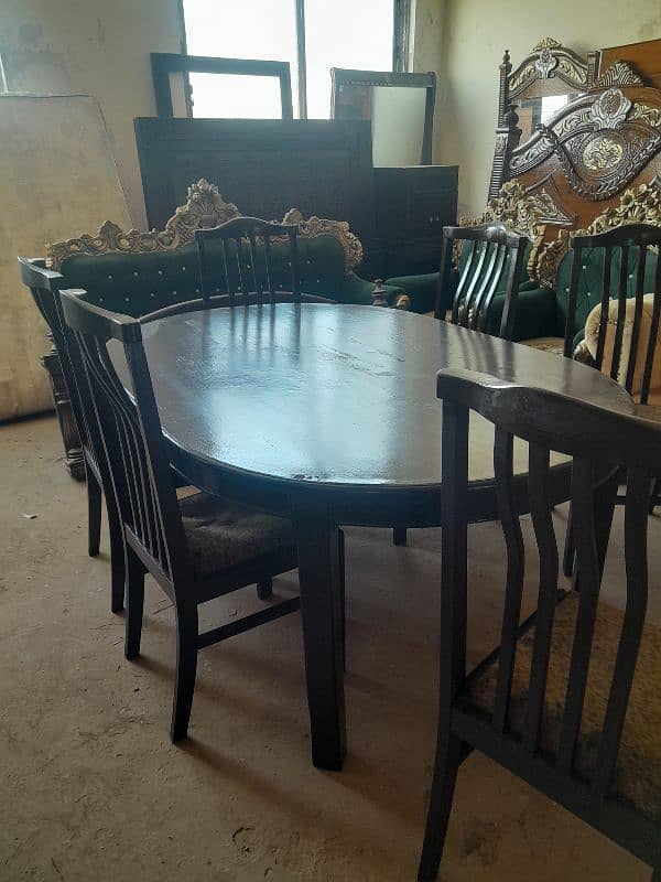 dinning table pure shesham 0