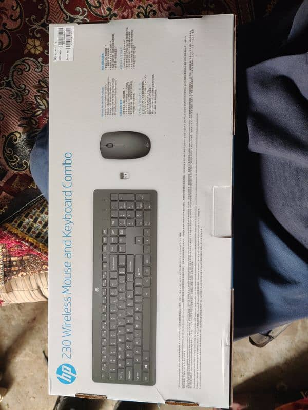 hp 230 wireless keyboard mouse 1