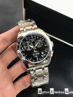 TISSOT Mens Watch GMT Model Quartz Machine