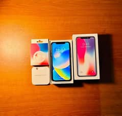 iPhone x 256 GB my WhatsApp number 03411594804