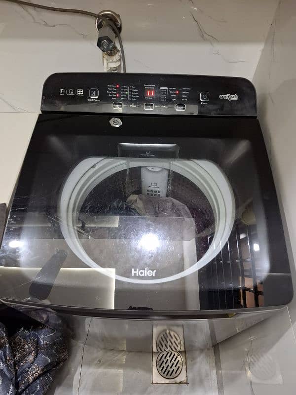 haier fully automatic top load washing machine 1