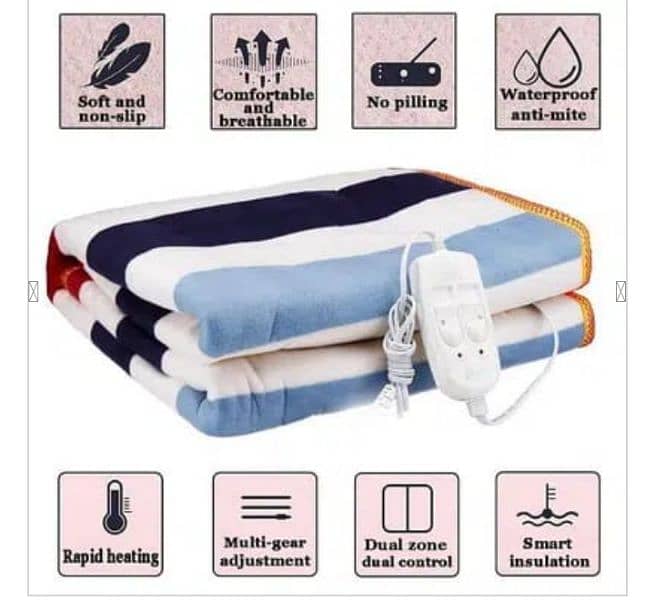 Single & double Electric heating blanket pad 1