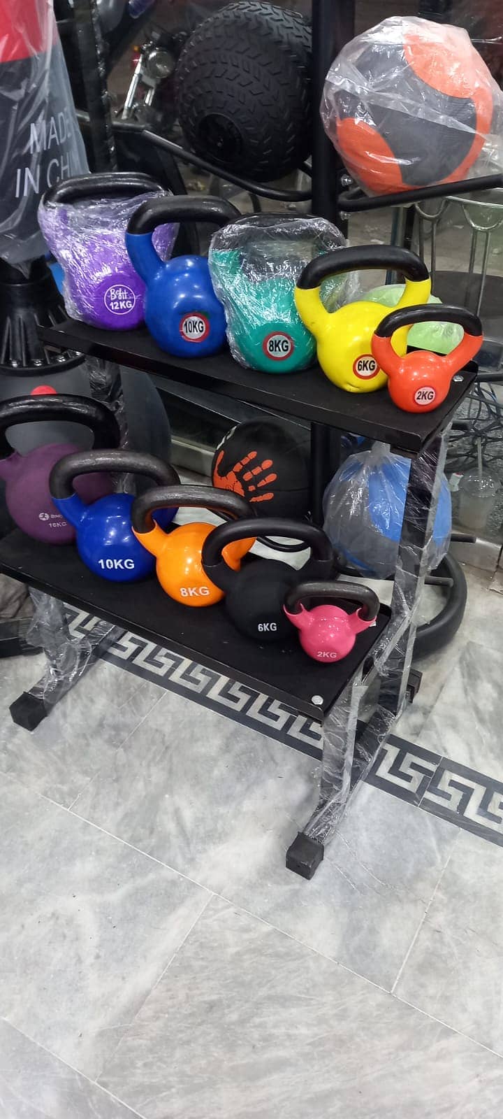 Branded Kettle Bell Available 4