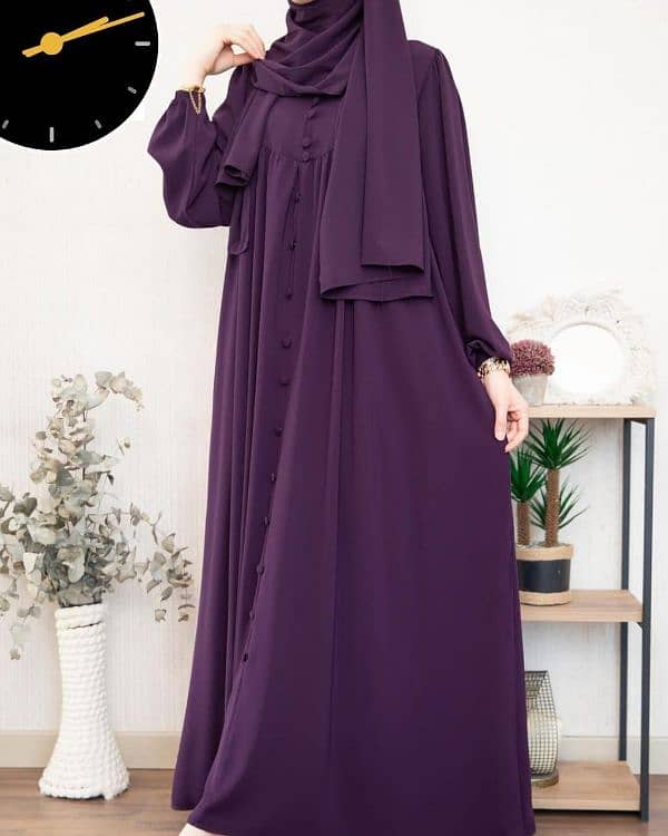 NEW Women's plain abaya Free Home Delivery 2