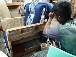 Repairing Sofa | Sofa Maker | Sofa Polish | New Sofa | Fabric Change 3