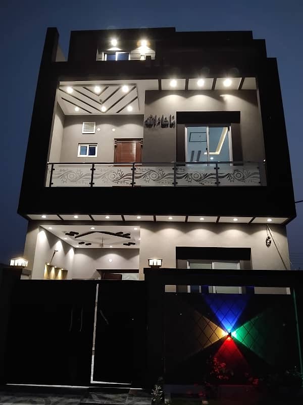 3 Marla Brand New Luxury House For Sale In Bismillah 0