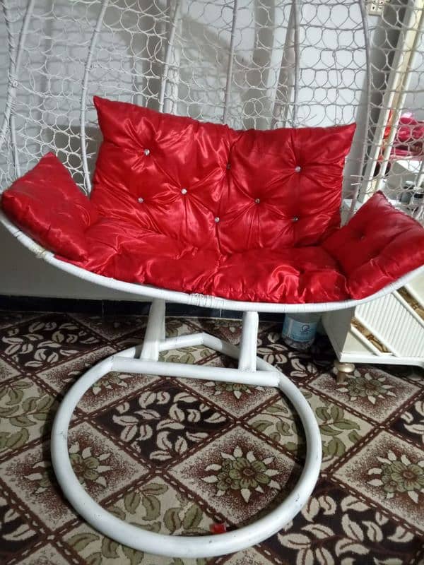 Double hanging chair swing for sale 1