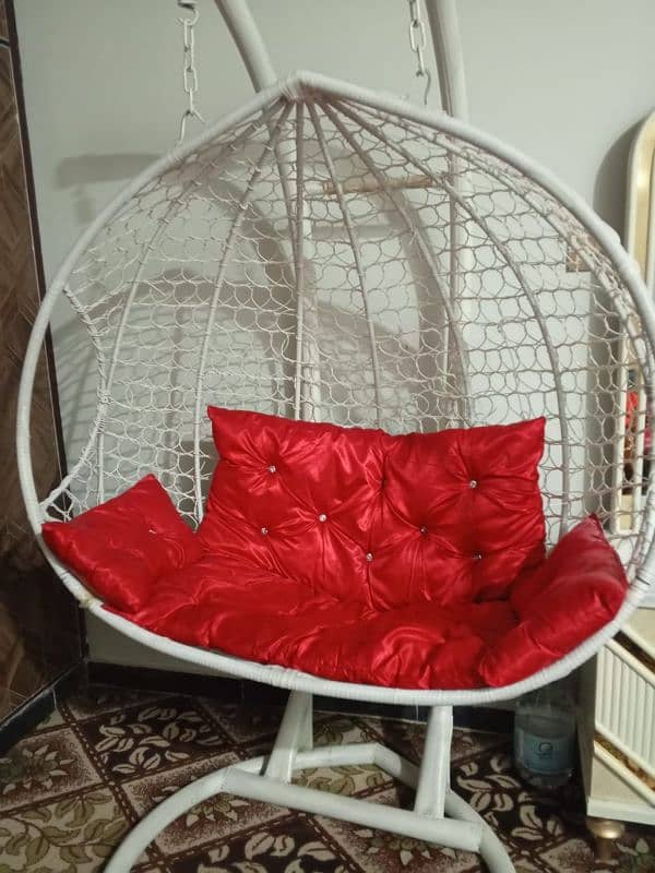 Double hanging chair swing for sale 2