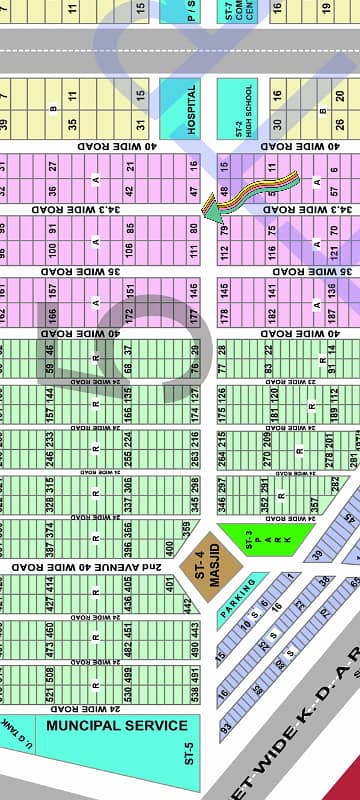 Lease 240 Sq Yd Plot Sale In Block 5 Saadi Garden Scheme 33 Karachi 1