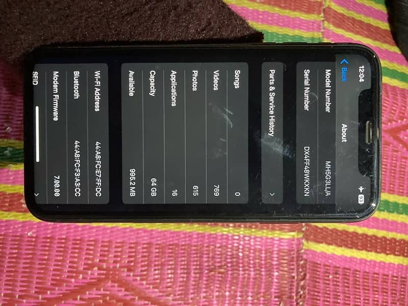 iPhone XR non pta 64 gb orgnial sett urgent sale 2