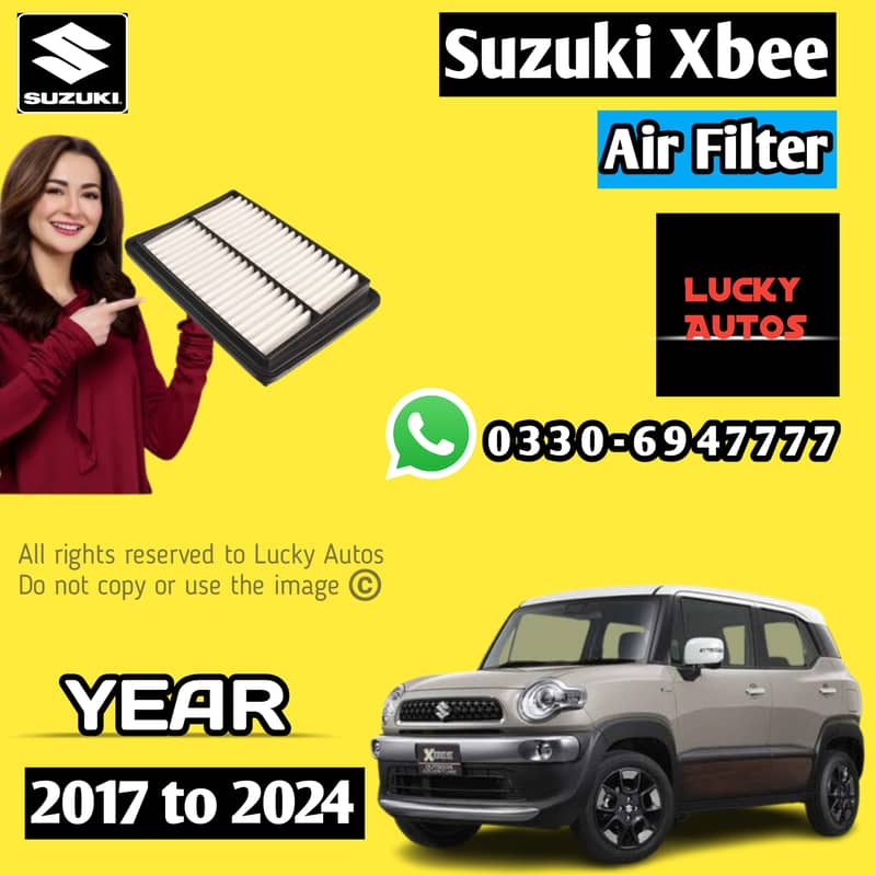 Suzuki Xbee Air Filter Year 2017 to 2024 0