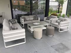 Iron sofa set/Iron Furniture/4 seater/Upvc Gerden Chairs/Roop Set