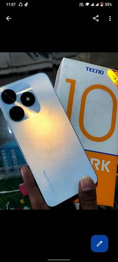 Tecno spark 10 with box available