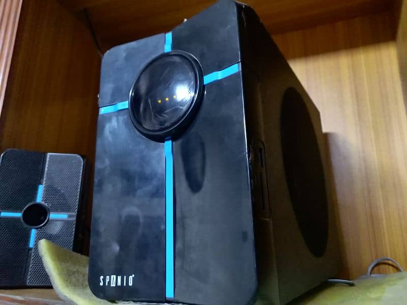 SPANIO SP3031X MINI THEATER SUBWOOFER 1