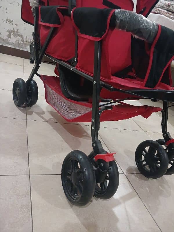 baby pram double 2