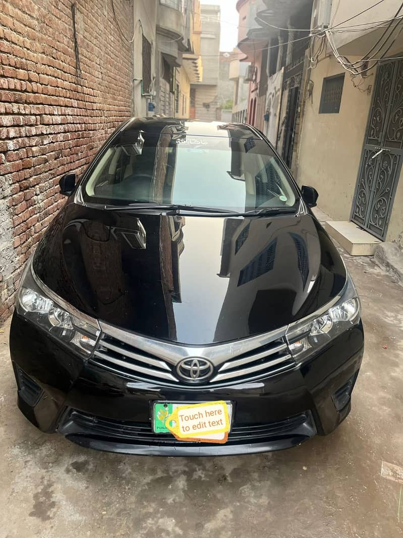 Toyota Corolla XLI 2016 0