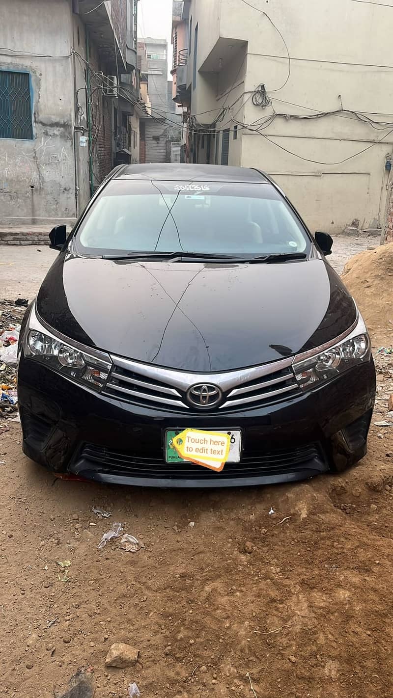 Toyota Corolla XLI 2016 2