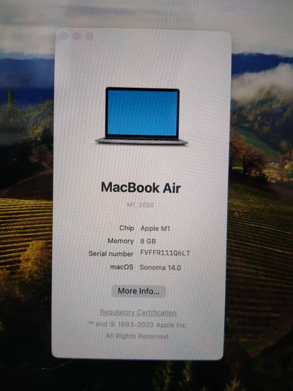 Apple macbook air m1 chip 8gb/1tb 13" 2020 0