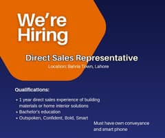 Direct Sales - Kitchens, Wardrobes Department