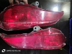 Yaris Back bumper lights