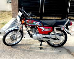 Honda | CG 125 | 2023 Red (Exchange Honda CD 70 model 2025 )