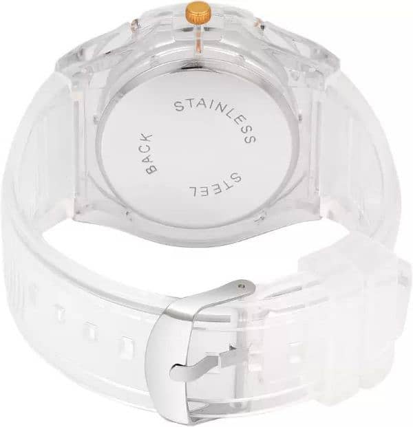 Transparent Analog Watch For Boy's 1