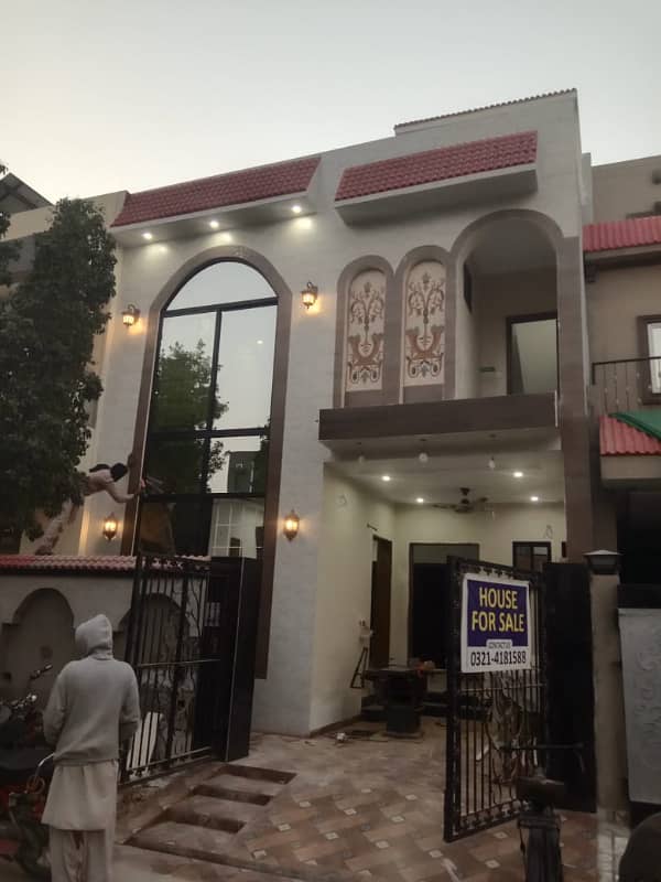 5 marla house with solar 5kva for sale prime location of j2 johar town. 2