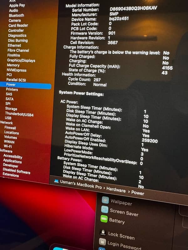 Macbook Pro 16gb ram 2017 5