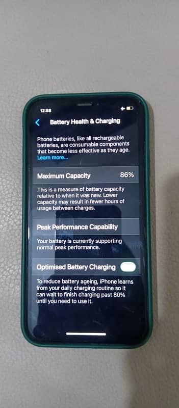 iPhone XR 128GB with original charger 1