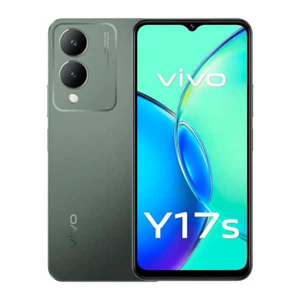 Vivo y17s (4+4/128) for sale, green colour 4