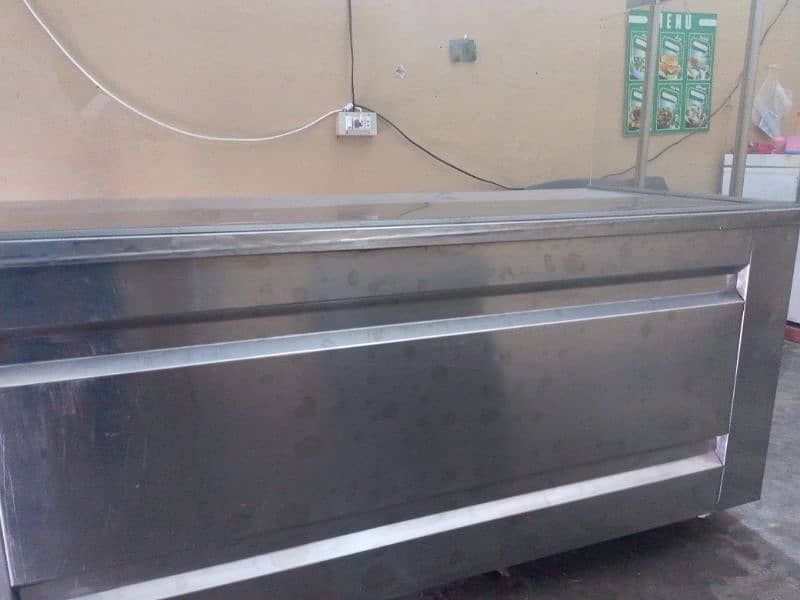 Steel counter size 2.5×6  Deep Frizer Dawlance single Door 0