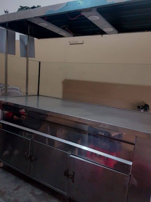 Steel counter size 2.5×6  Deep Frizer Dawlance single Door 1