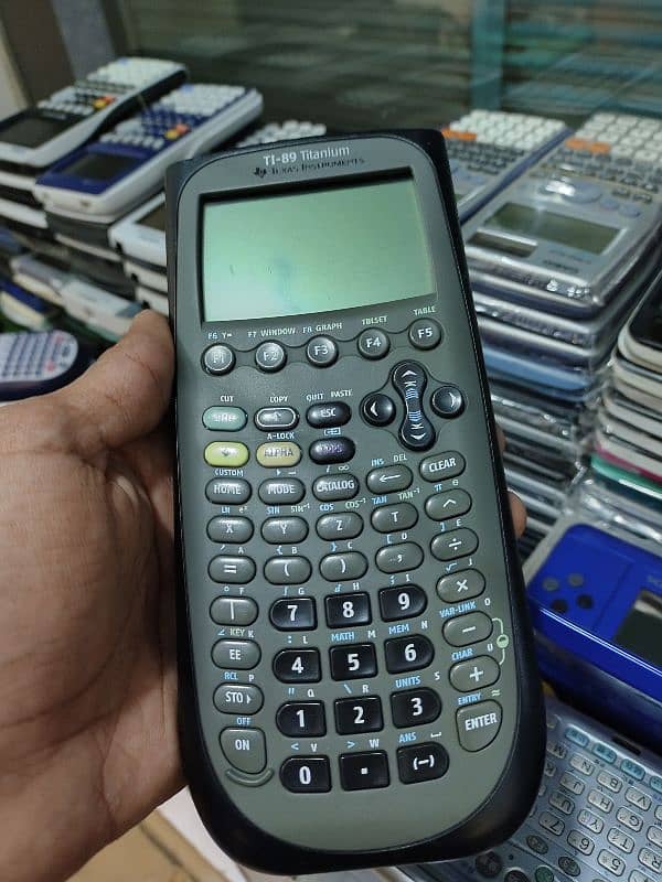 TEXAS INSTRUMENTS TI-89 TITANIUM GRAPHIC  CALCULATORS PROGRAMMABLE 6