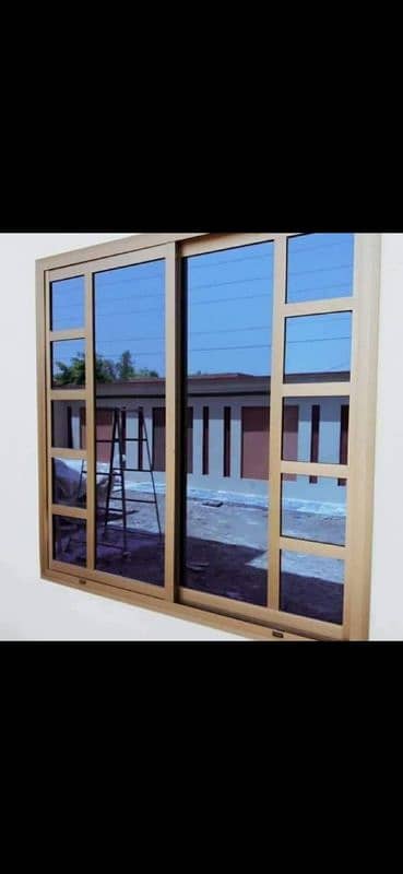 Aluminum and upvc window Glass work 4