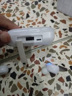 TWS F9-5 Earbuds White Color