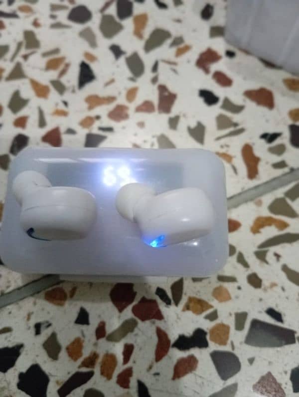 TWS F9-5 Earbuds White Color 6