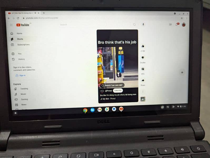 DELL TOUCH CHROME BOOK 2