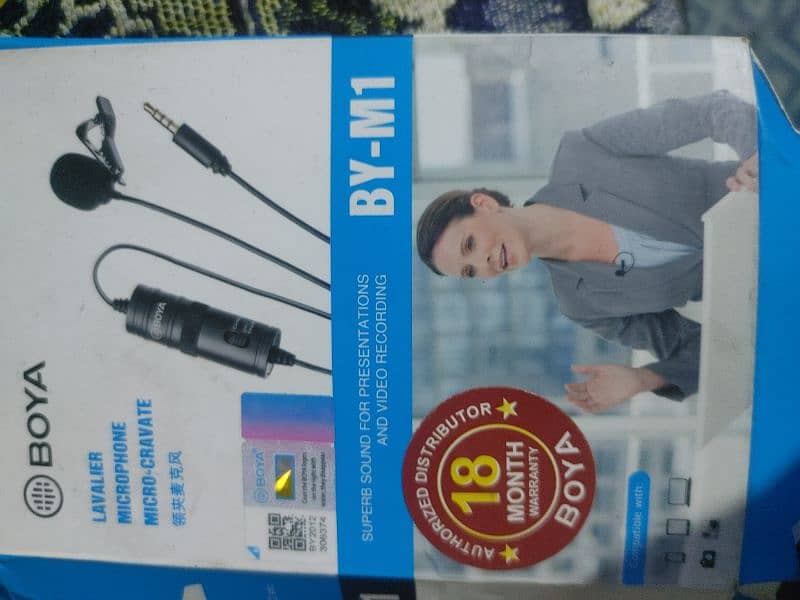 boya mic new condition 1