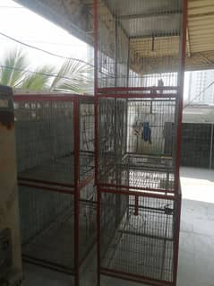 Three large size cages