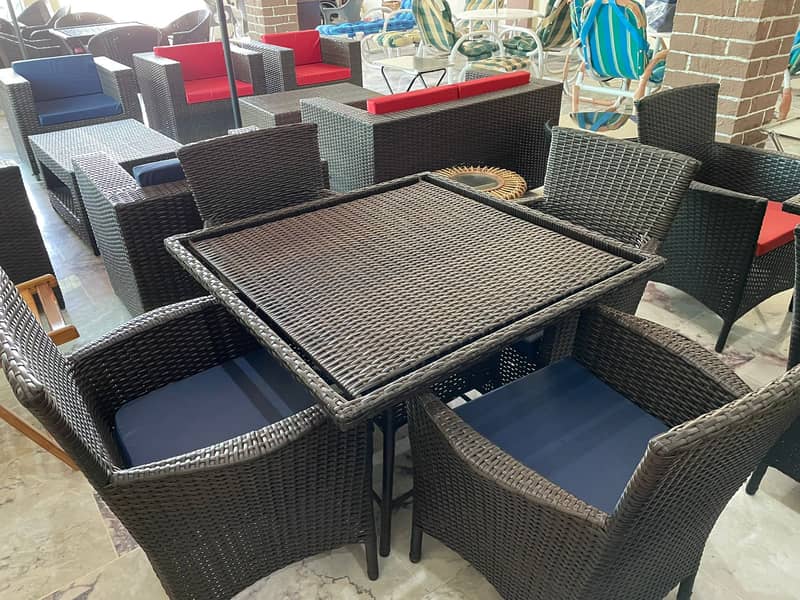 Terrace chair/restaurant sofa set,dining table/outdoor swing/tables 4