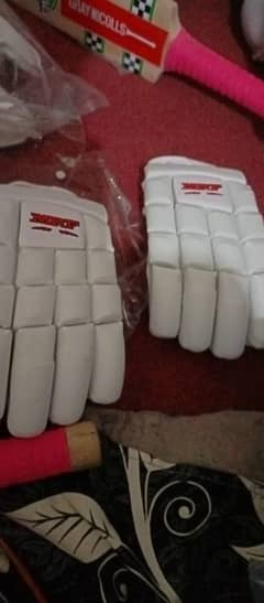 Hard ball helmet pads and gloves