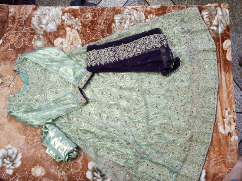 Walima Dress And Clutch 1