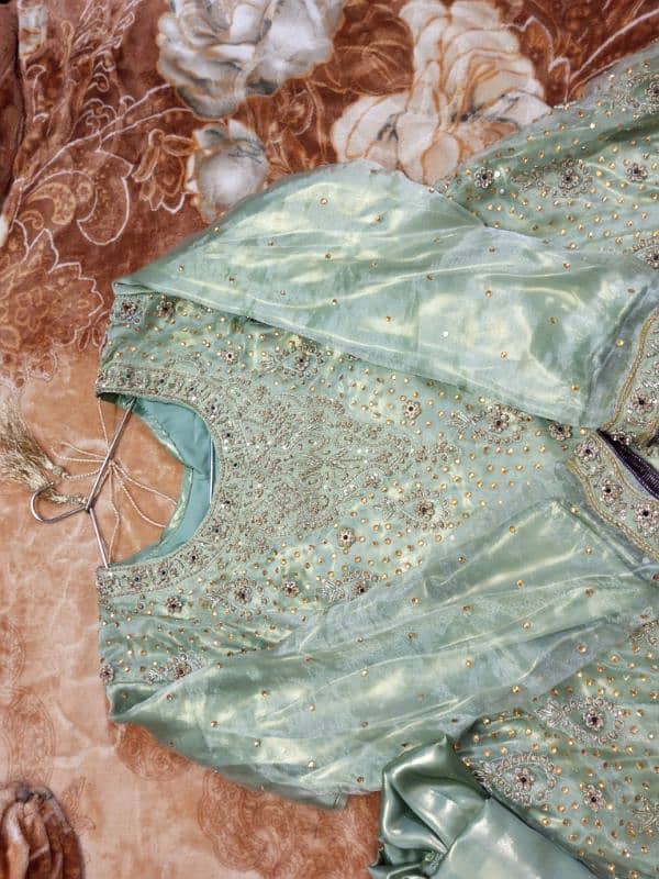 Walima Dress And Clutch 2