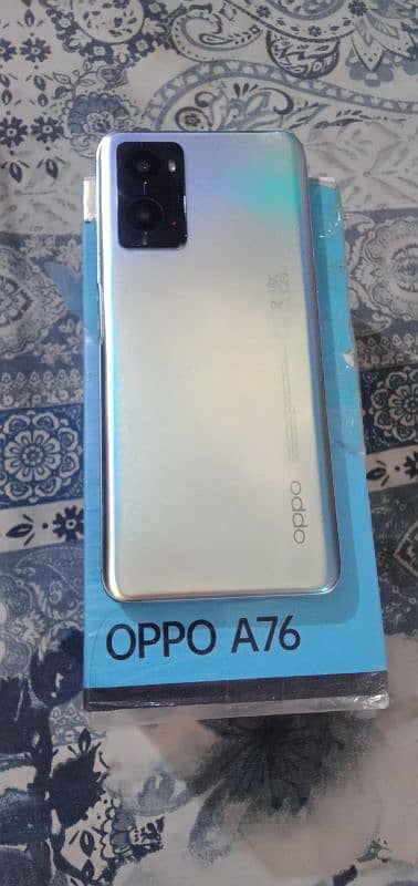 Oppo A76 6+4/128GB Official PTA with Box Exchange possible Good Phone 1