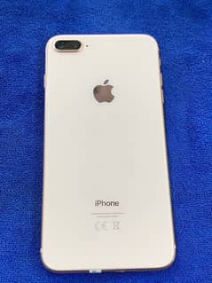 iphone 8 plus pta approved golden color  64 gb